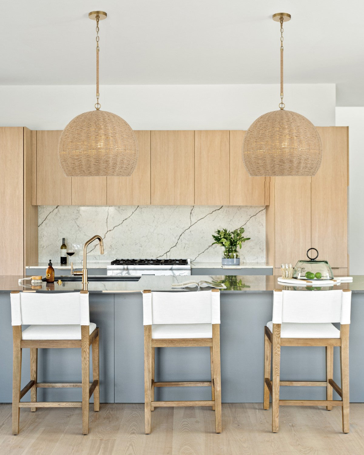 Crystorama JAC-10503-SG Jace 3 Light Pendant - Soft Gold