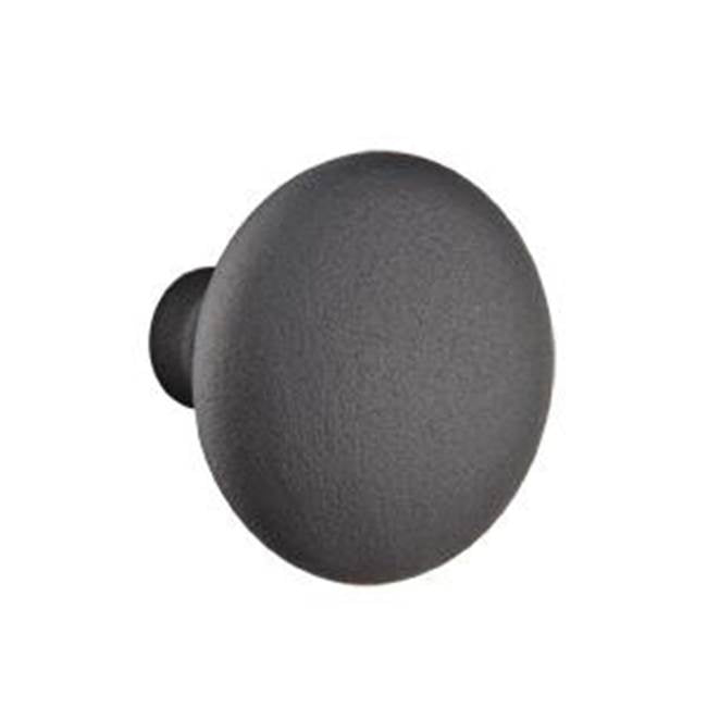 Emtek 72023MDC Privacy , Sideplate Locksets Missoula Non-Keyed 7-1/4" , Modern Disc Crystal Knob - Parent