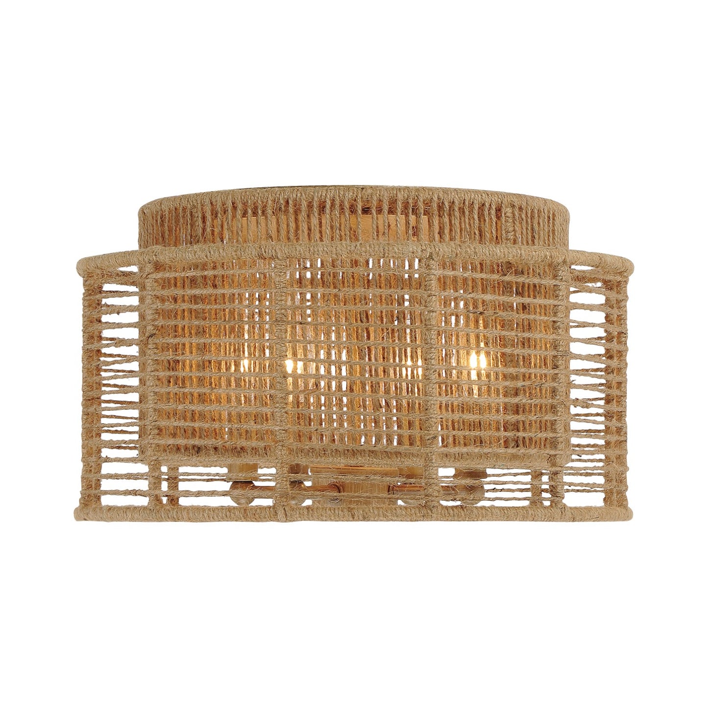 Crystorama JAY-A5000-BS Jayna 4 Light Ceiling Mount - Burnished Silver