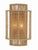 Crystorama JAY-A5002-BS Jayna 2 Light Wall Mount - Burnished Silver