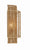 Crystorama JAY-A5002-BS Jayna 2 Light Wall Mount - Burnished Silver