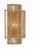 Crystorama JAY-A5002-BS Jayna 2 Light Wall Mount - Burnished Silver