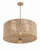 Crystorama JES-B7105-BS Jessa 5 Light Pendant - Burnished Silver