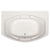 Hydro Systems JES6048ATO Jessica 60 X 48 Acrylic Soaking Tub