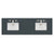 James Martin 040-S72-SNK 72" Double 3 CM Top with Sink