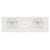 James Martin 040-S72-SNK 72" Double 3 CM Top with Sink
