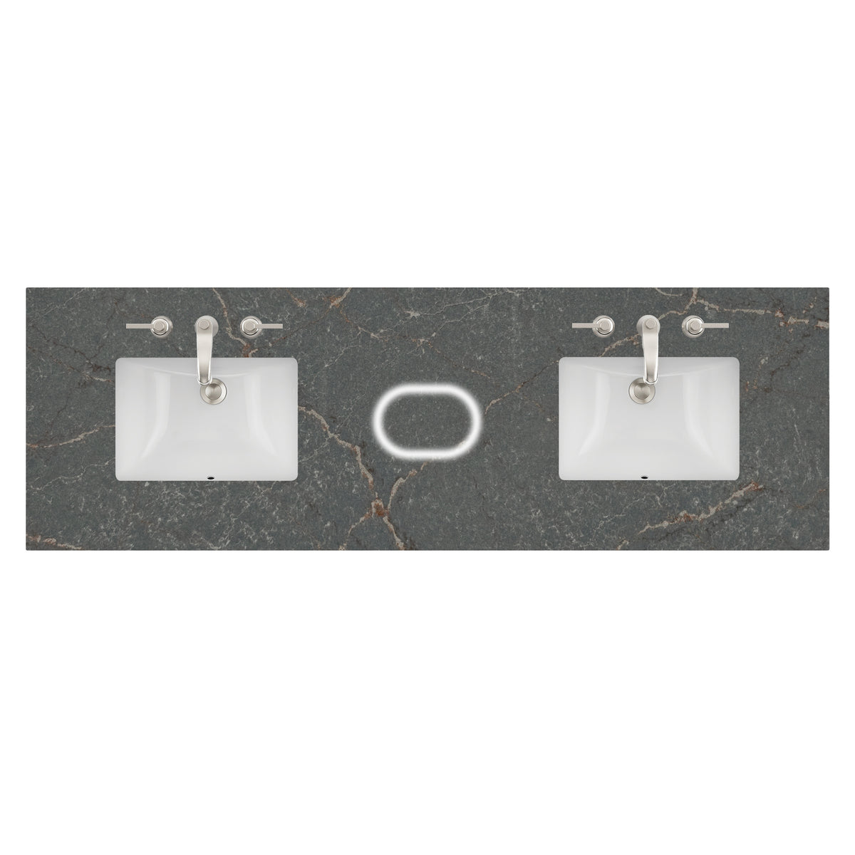 James Martin 040-S72-SNK 72" Double 3 CM Top with Sink