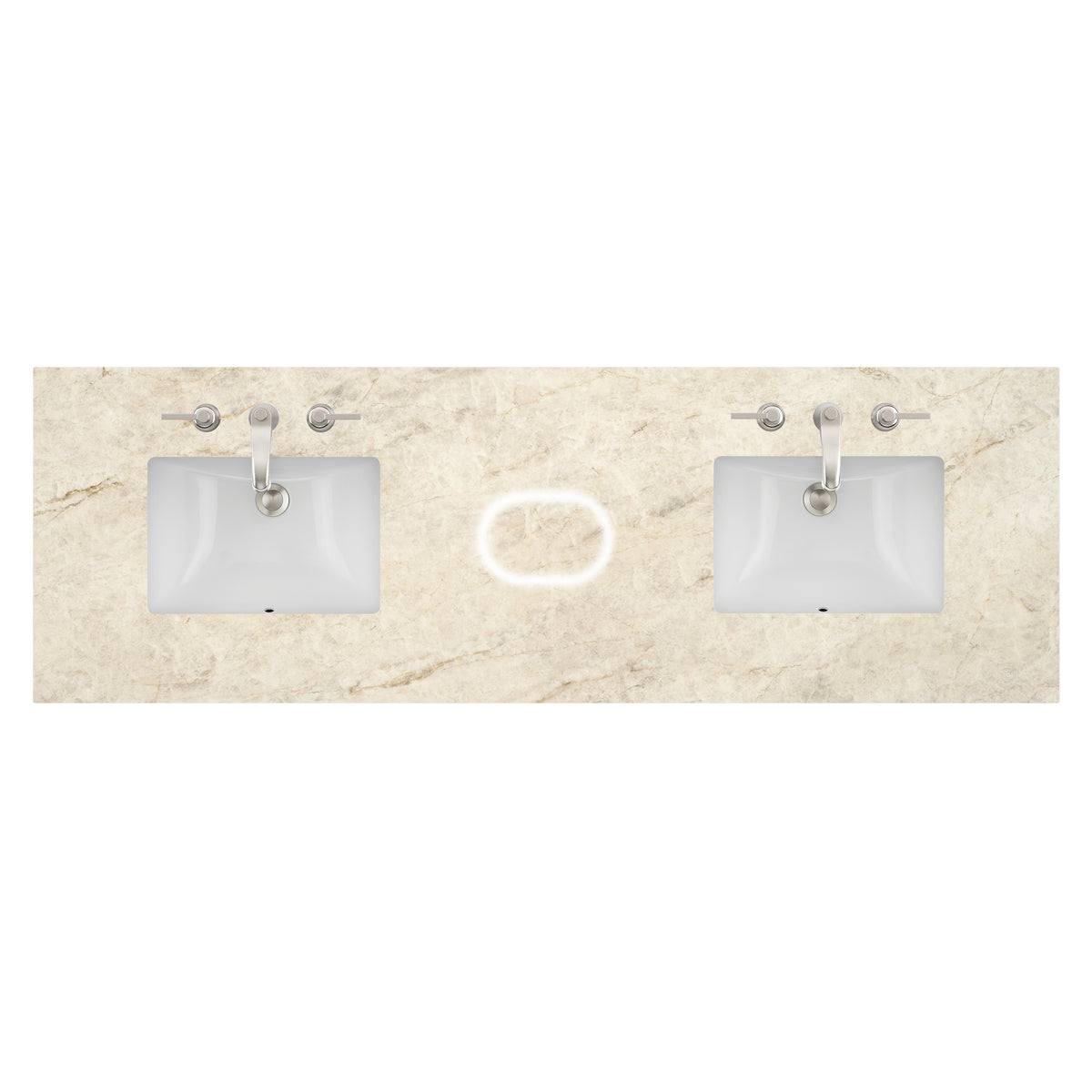 James Martin 040-S72-SNK 72" Double 3 CM Top with Sink