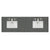 James Martin 040-S72-SNK 72" Double 3 CM Top with Sink