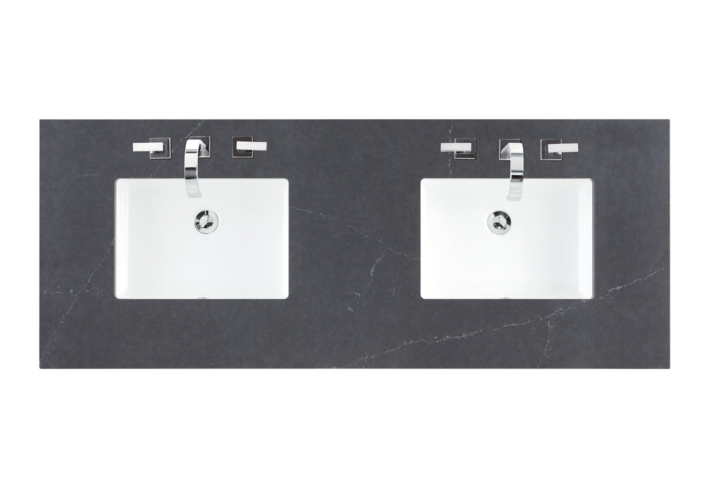 James Martin 050-S60D-SNK 60" Double Top, 3 CM with Sink