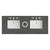 James Martin 050-S60D 60" Double Top with Sink