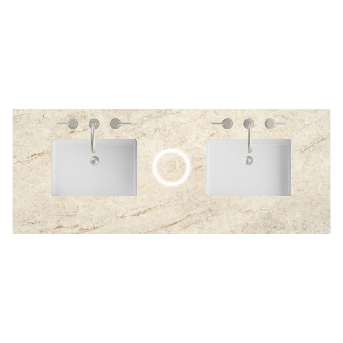 James Martin 050-S60D 60" Double Top with Sink