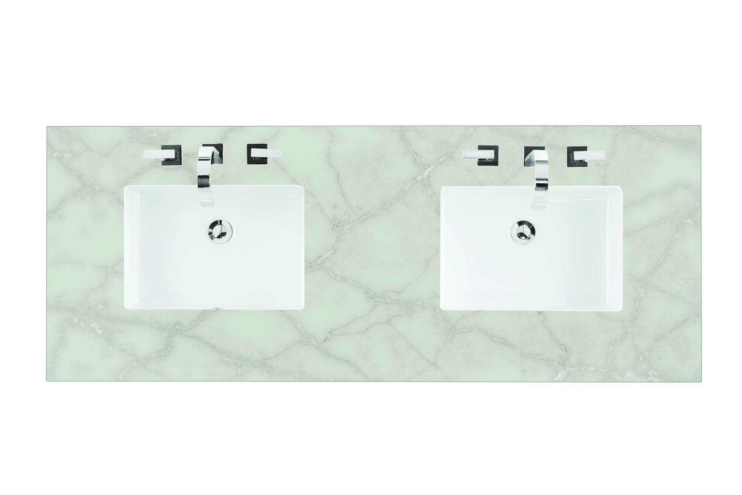 James Martin 050-S60D-SNK 60" Double Top, 3 CM with Sink