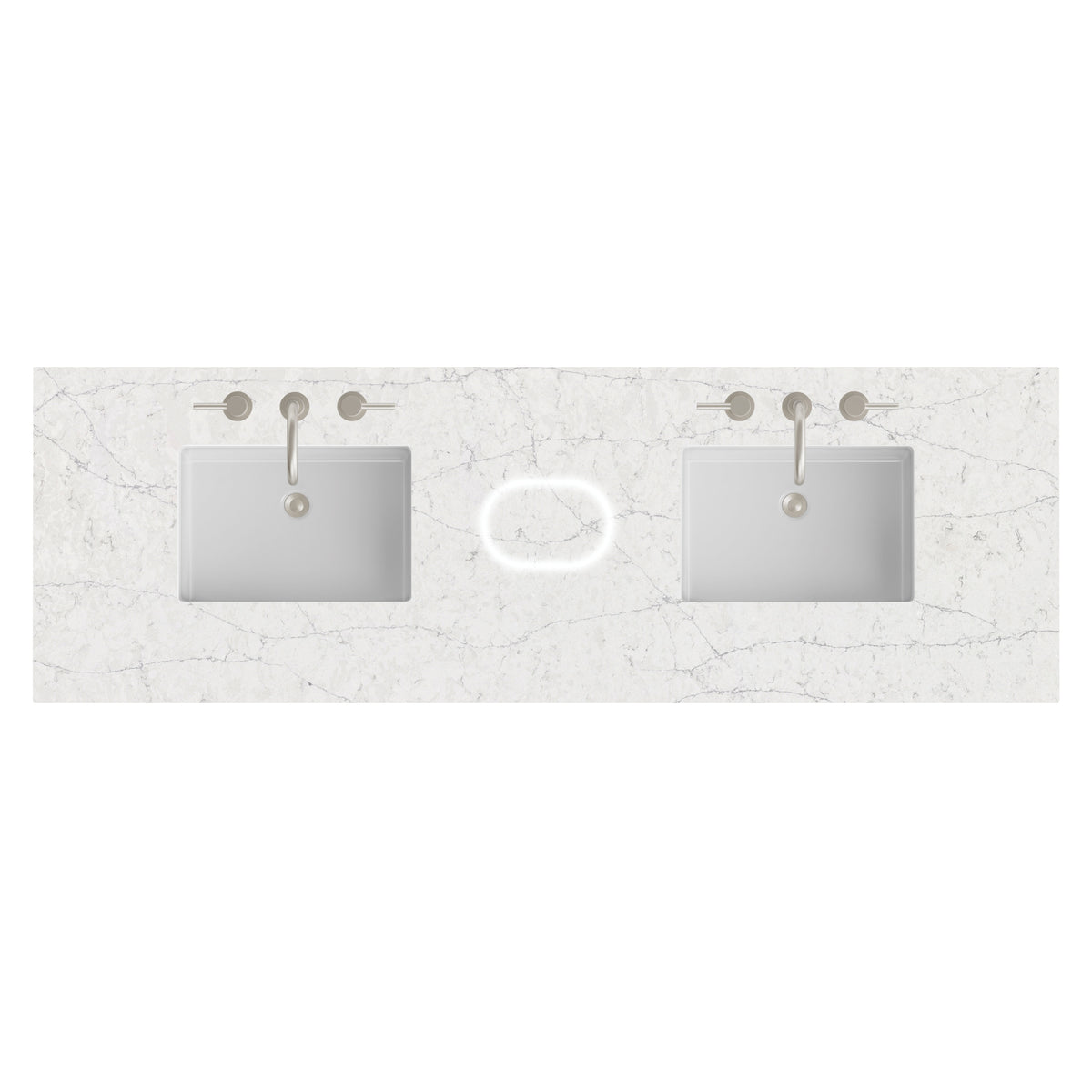 James Martin 050-S72 72" Double Top with Sink