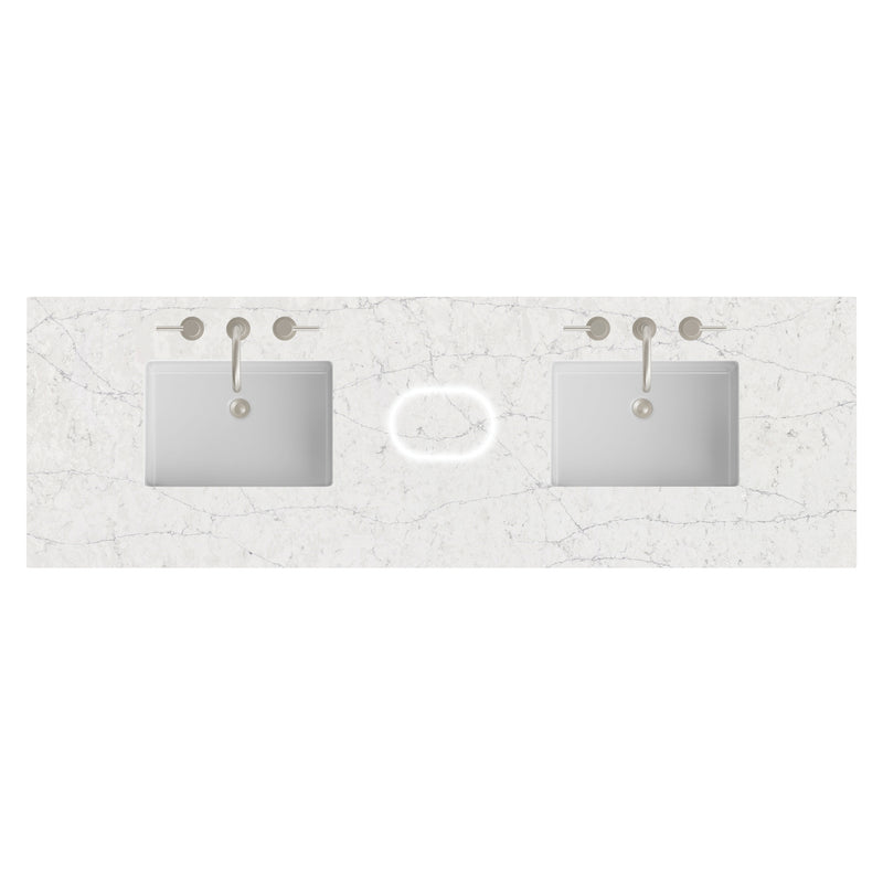 James Martin 050-S72 72" Double Top with Sink