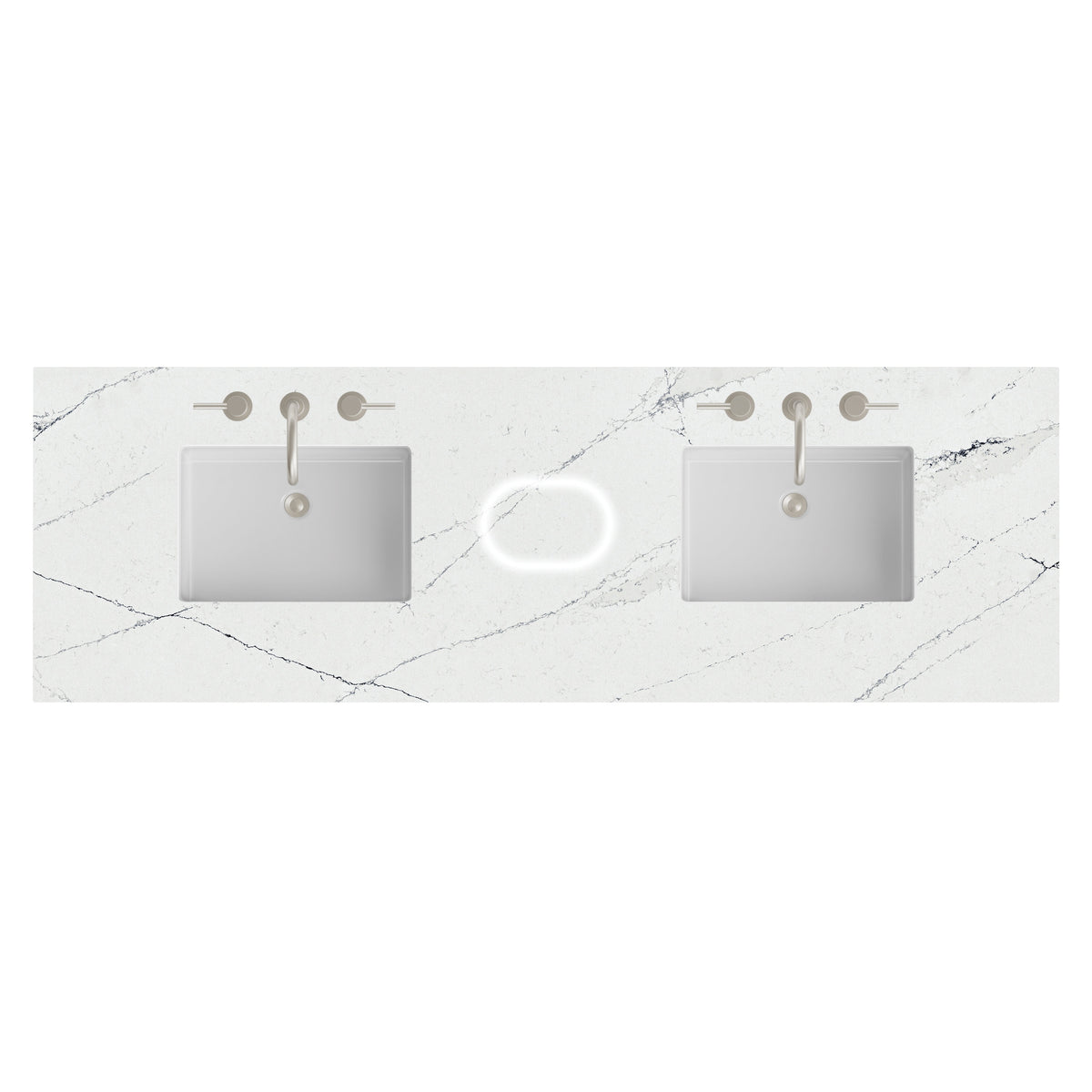 James Martin 050-S72 72" Double Top with Sink