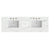 James Martin 050-S72 72" Double Top with Sink