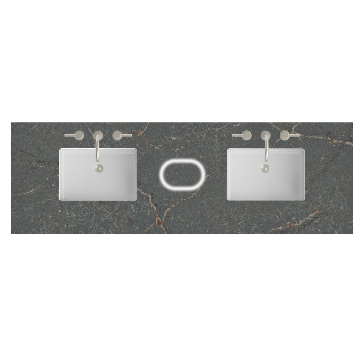 James Martin 050-S72 72" Double Top with Sink