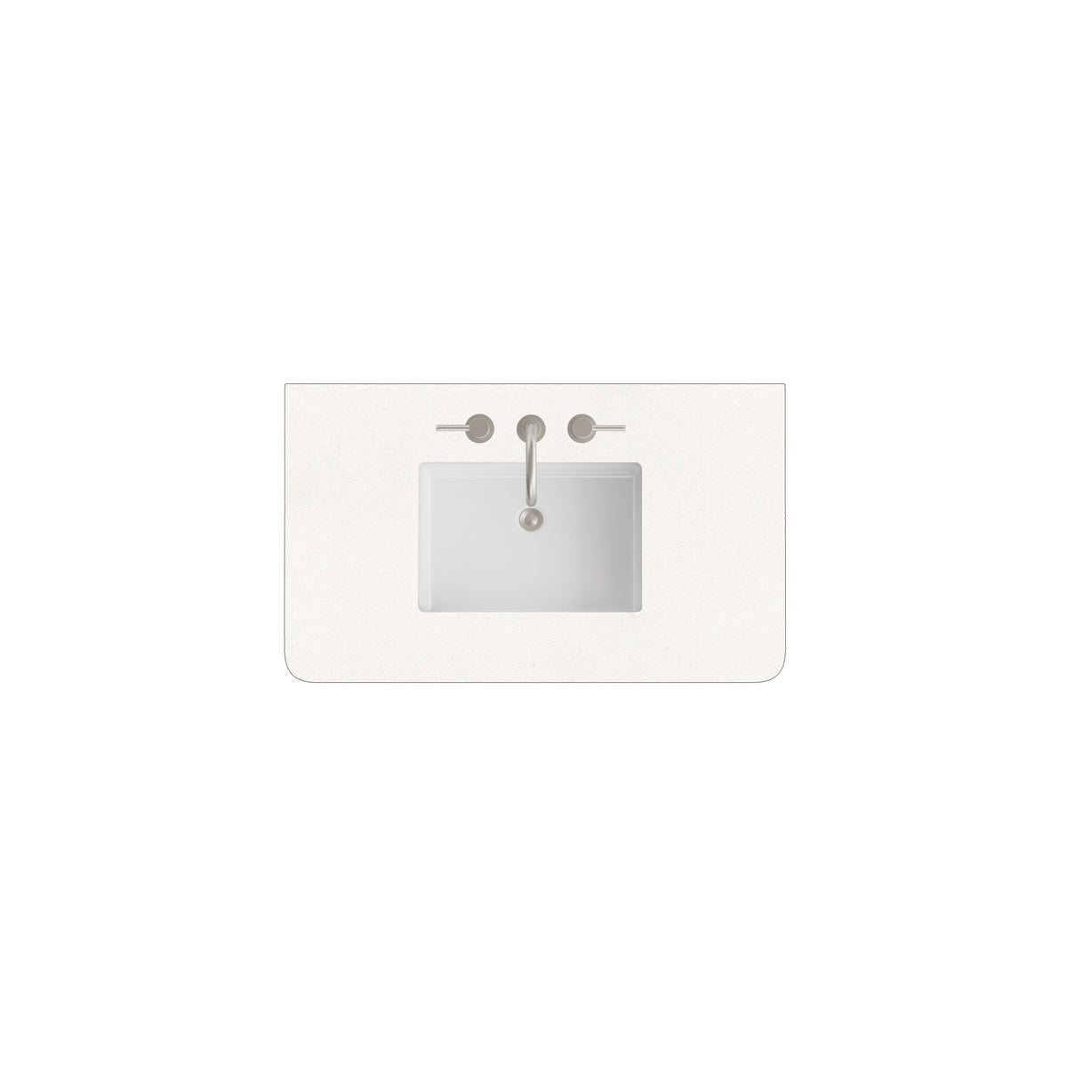 James Martin 060-S36RCWS-SNK 36" Single Radius Cut Top with Sink