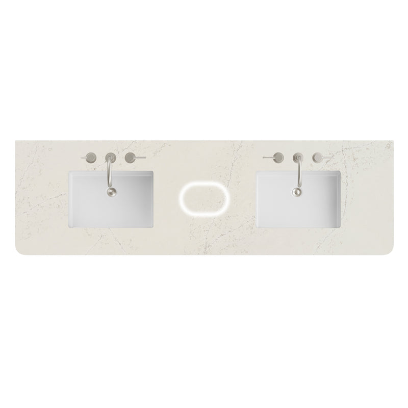 James Martin 060-S72RCWS-SNK 72" Double Radius Cut Top - Parent