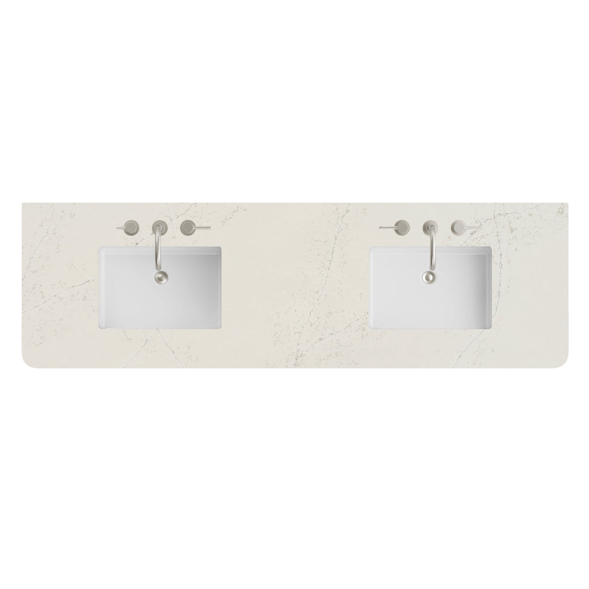 James Martin 060-S72RCWS-SNK 72" Double Radius Cut Top