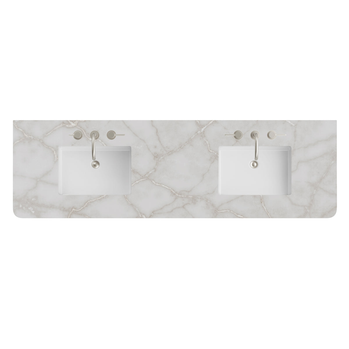 James Martin 060-S72RCWS-SNK 72" Double Radius Cut Top