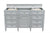James Martin 650-V60S-M Brittany 60" Single Vanity Cabinet