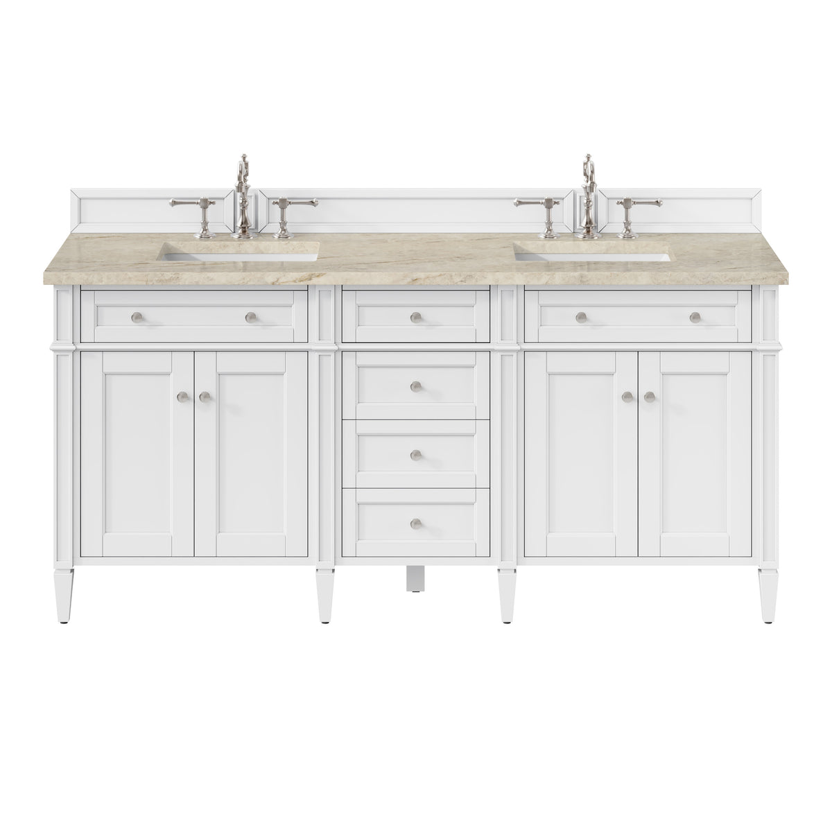 James Martin Brittany 72" Double Vanity