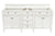 James Martin Brittany 72" Double Vanity