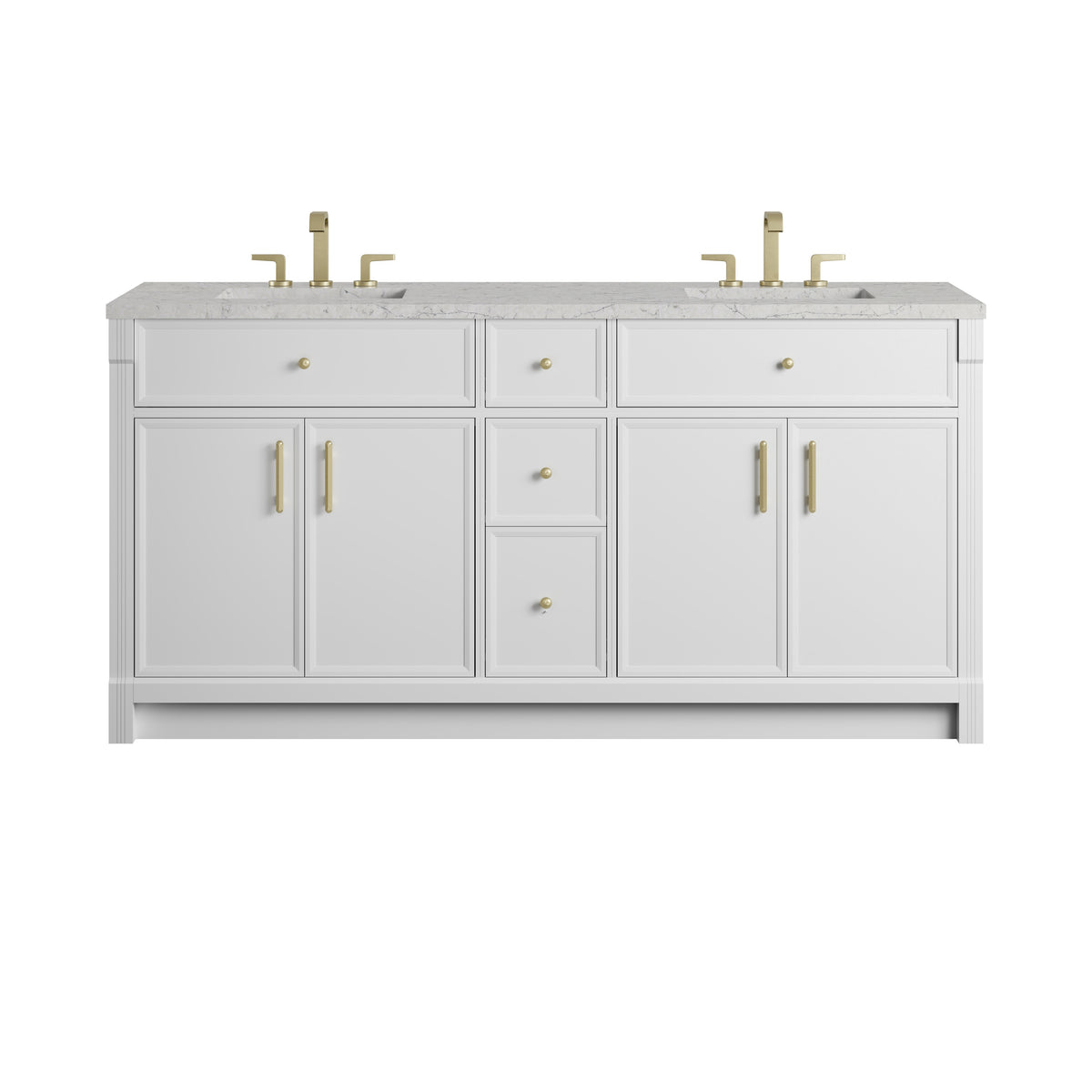 James Martin Bellshire 72" Double Vanity Cabinet