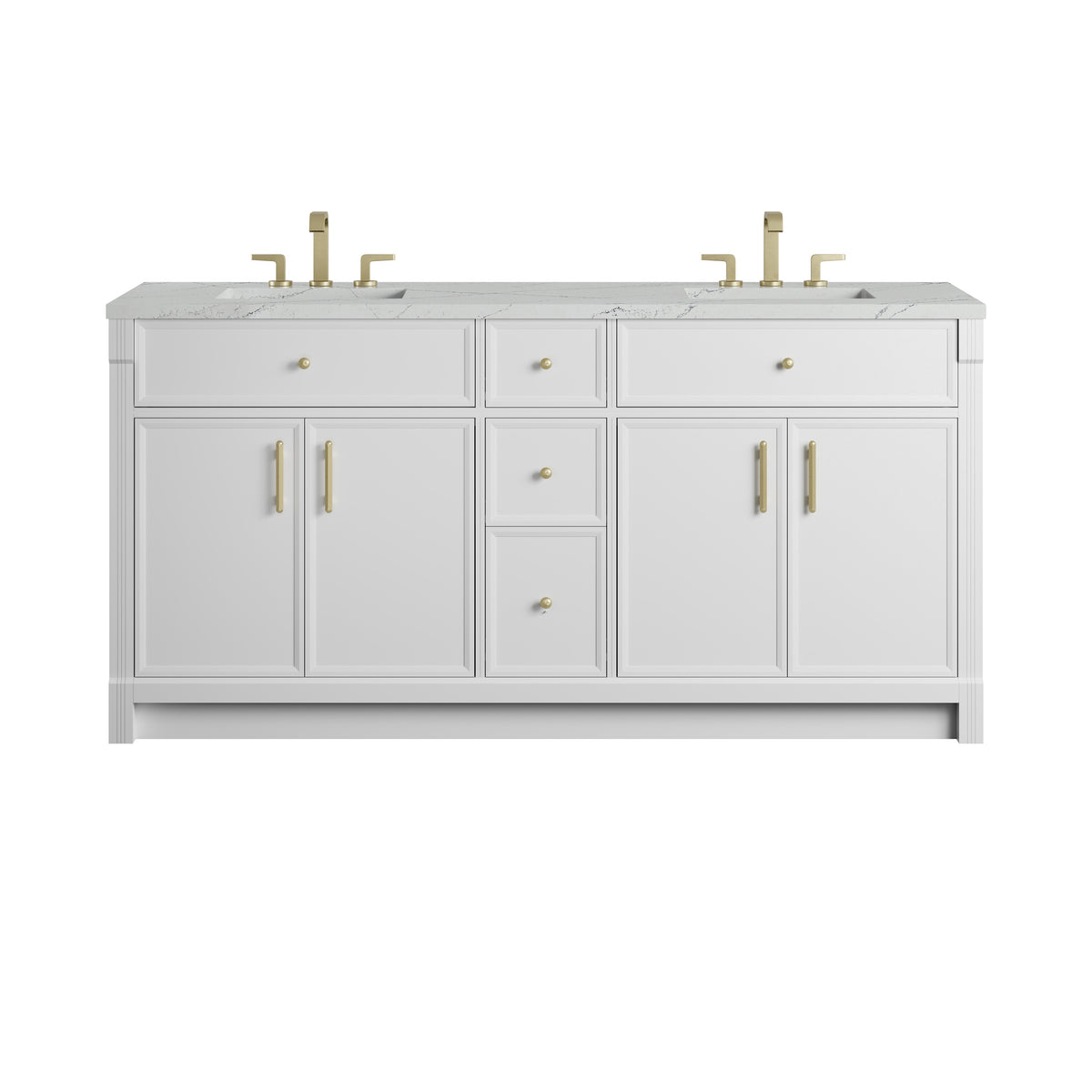 James Martin Bellshire 72" Double Vanity Cabinet