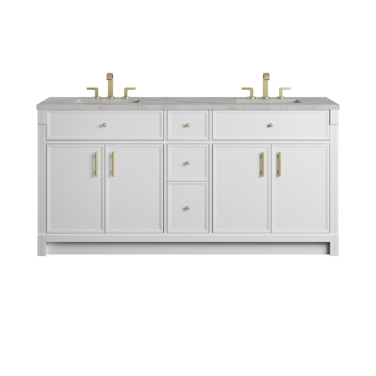 James Martin Bellshire 72" Double Vanity Cabinet