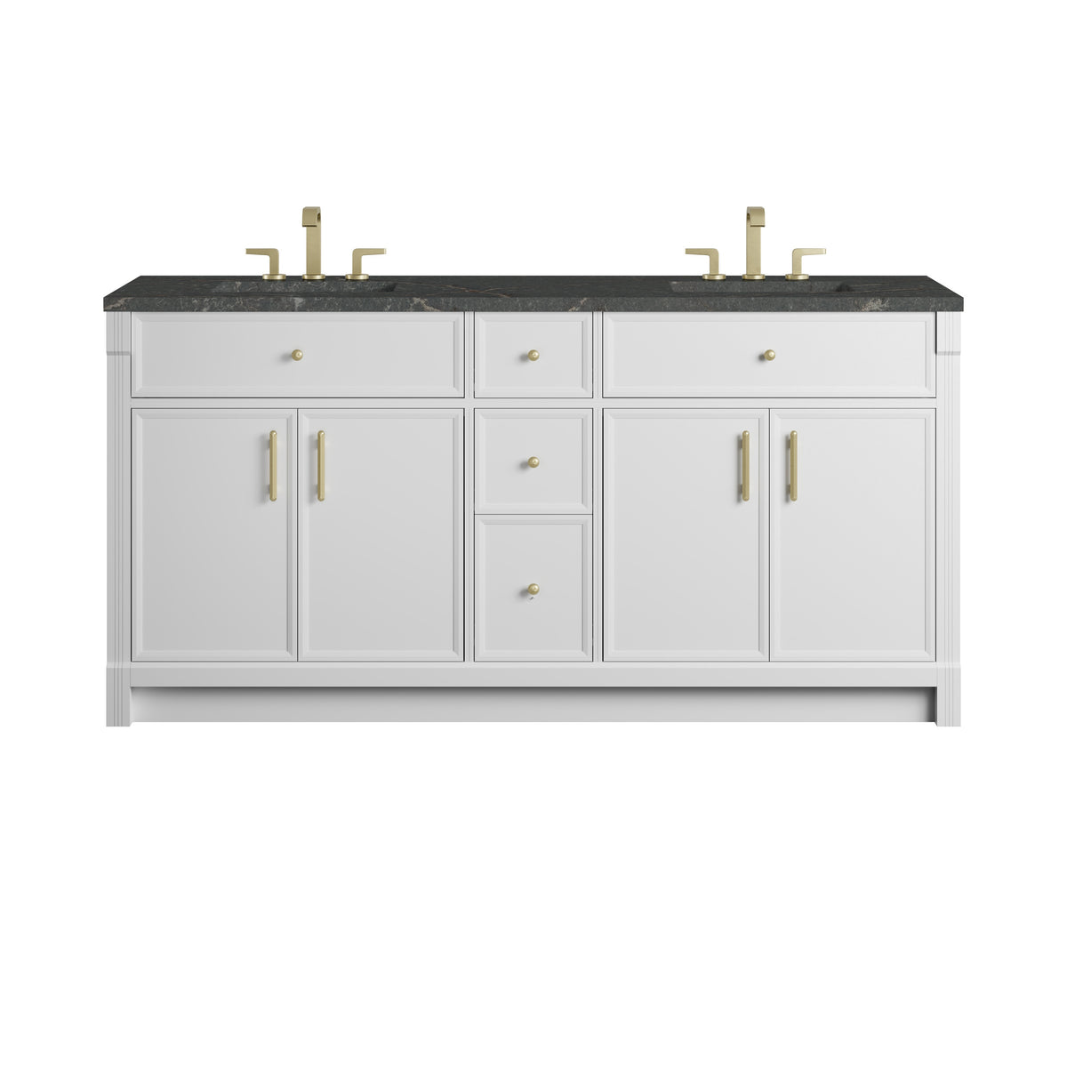 James Martin Bellshire 72" Double Vanity Cabinet