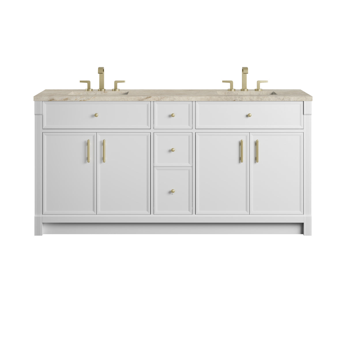 James Martin Bellshire 72" Double Vanity Cabinet