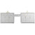 James Martin Bellshire 120" Dual Vanity Set with 24" Make-Up Counter