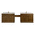 James Martin Bellshire 120" Dual Vanity Set with 24" Make-Up Counter