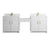 James Martin Bellshire 96" Dual Vanity Set with 24" Make-Up Counter - Parent