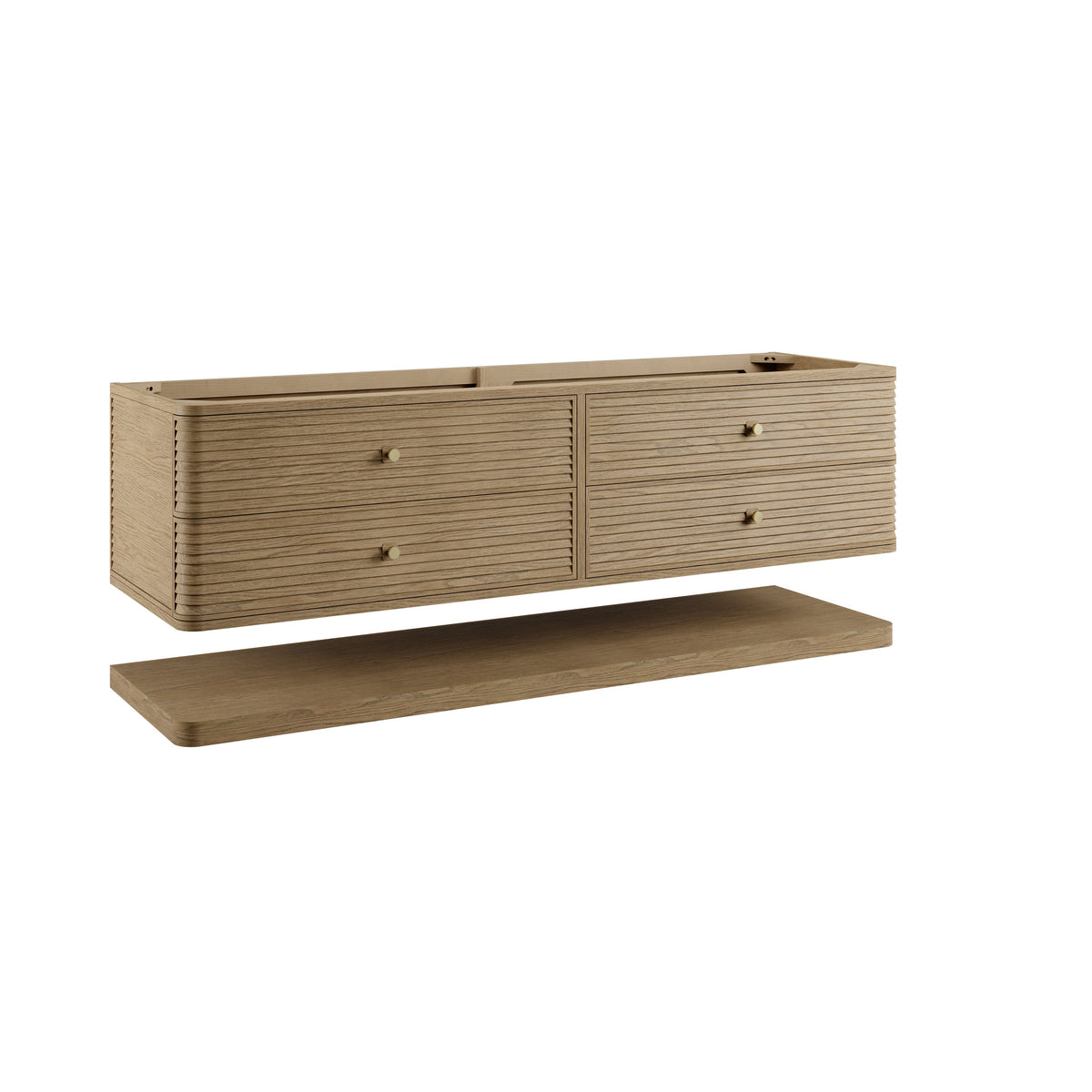 James Martin Allamari 72" Double Vanity Cabinet - Parent