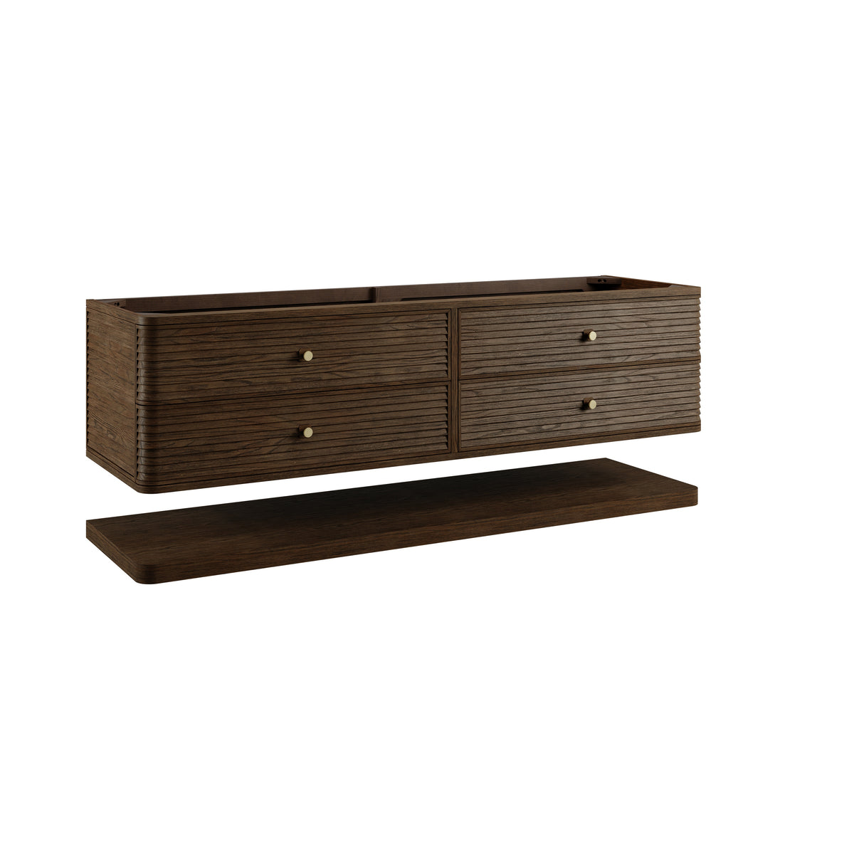 James Martin Allamari 72" Double Vanity Cabinet