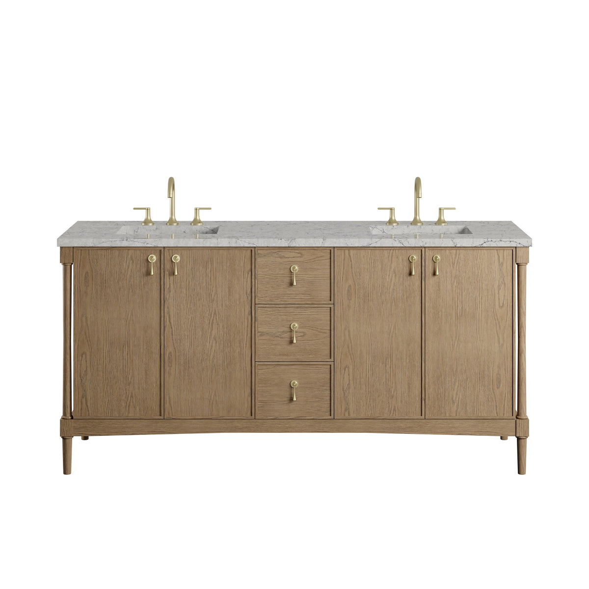 James Martin Kinnsden 72" Double Vanity Cabinet