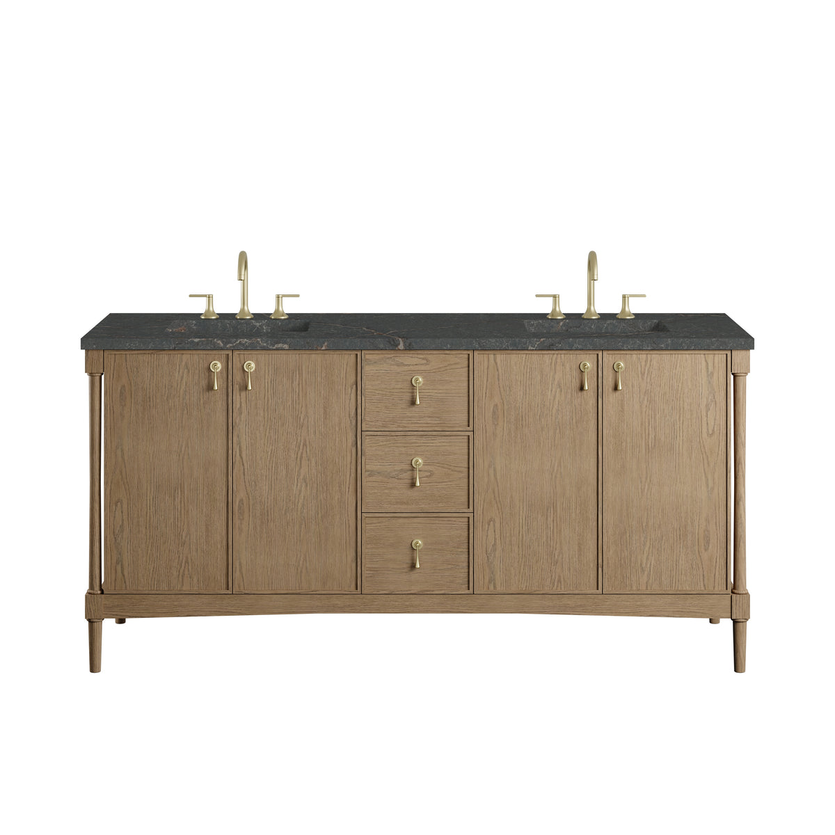 James Martin Kinnsden 72" Double Vanity Cabinet