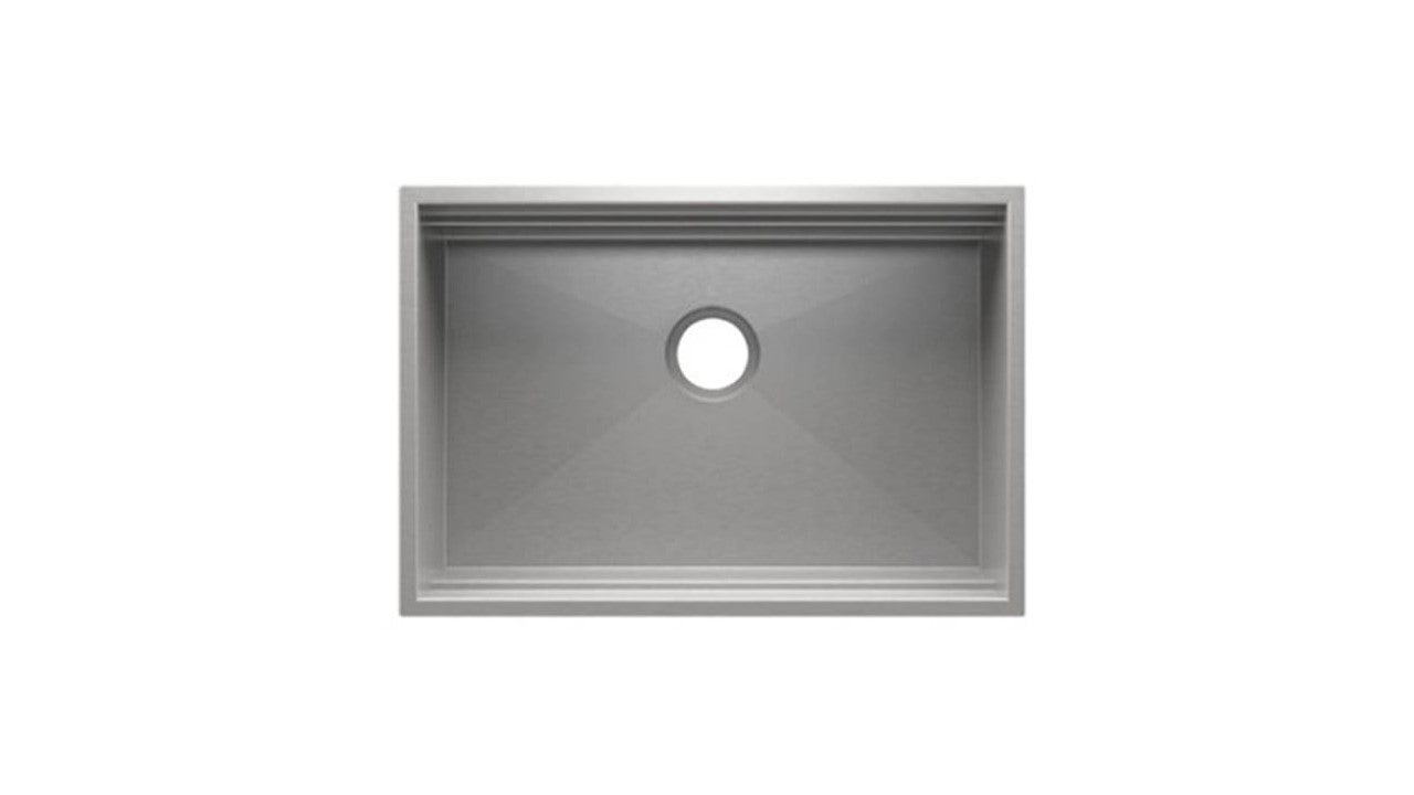 Home Refinements by Julien 005506 Smartstation Sink Undermount Single 27X18X10 - Brushed Stainless Steel