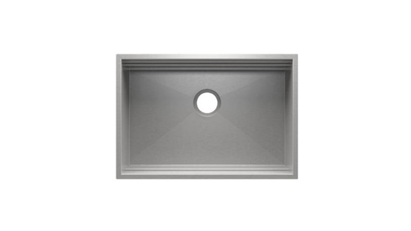Home Refinements by Julien 005506 Smartstation Sink Undermount Single 27X18X10 - Brushed Stainless Steel