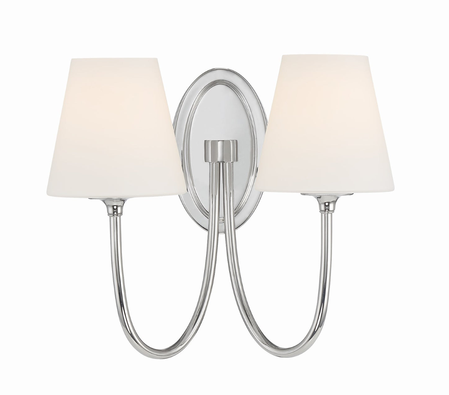 Crystorama JUN-10322 Juno 2 Light Wall Mount