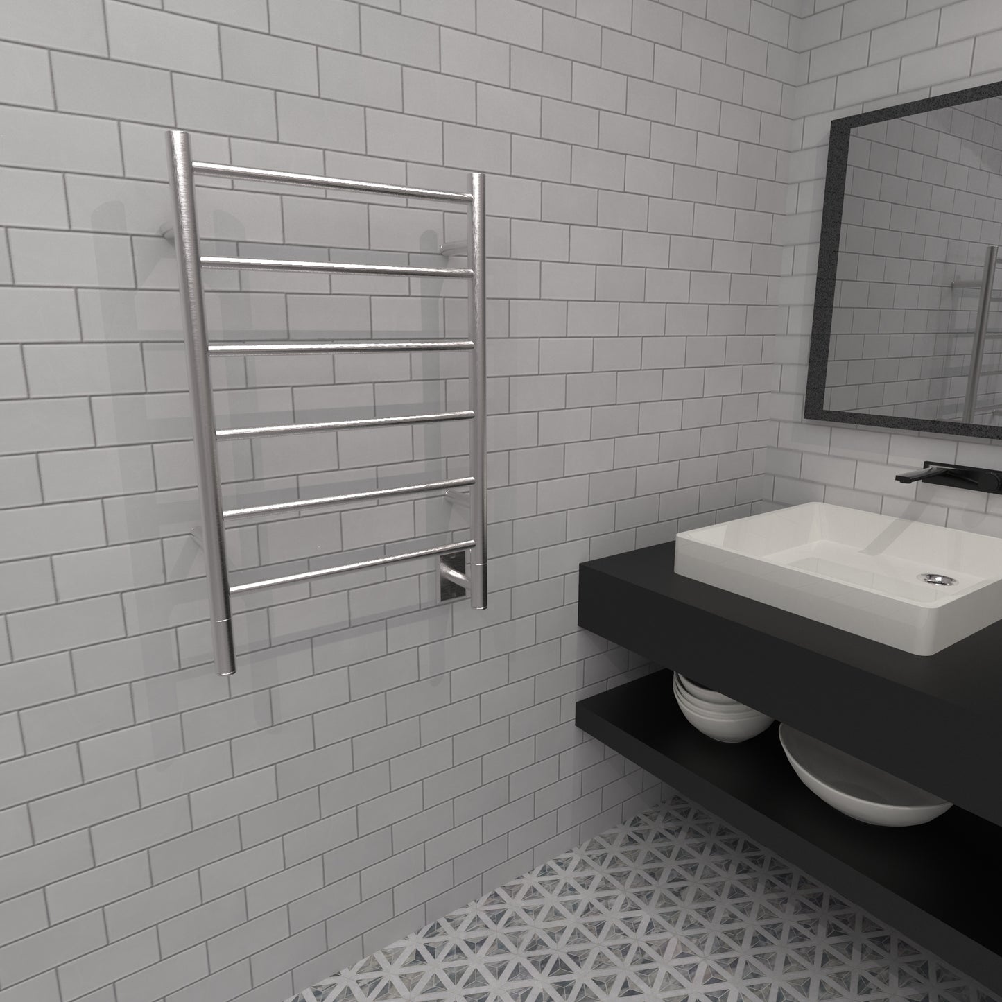 Amba JS Jeeves 20-1/2-Inch X 31-Inch Straight Towel Warmer - Parent