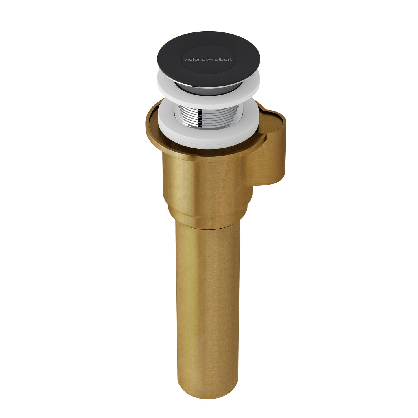 Victoria + Albert K-36E IntelliDrain Push Drain for Victoria + Albert Bathtubs Without an Overflow Hole