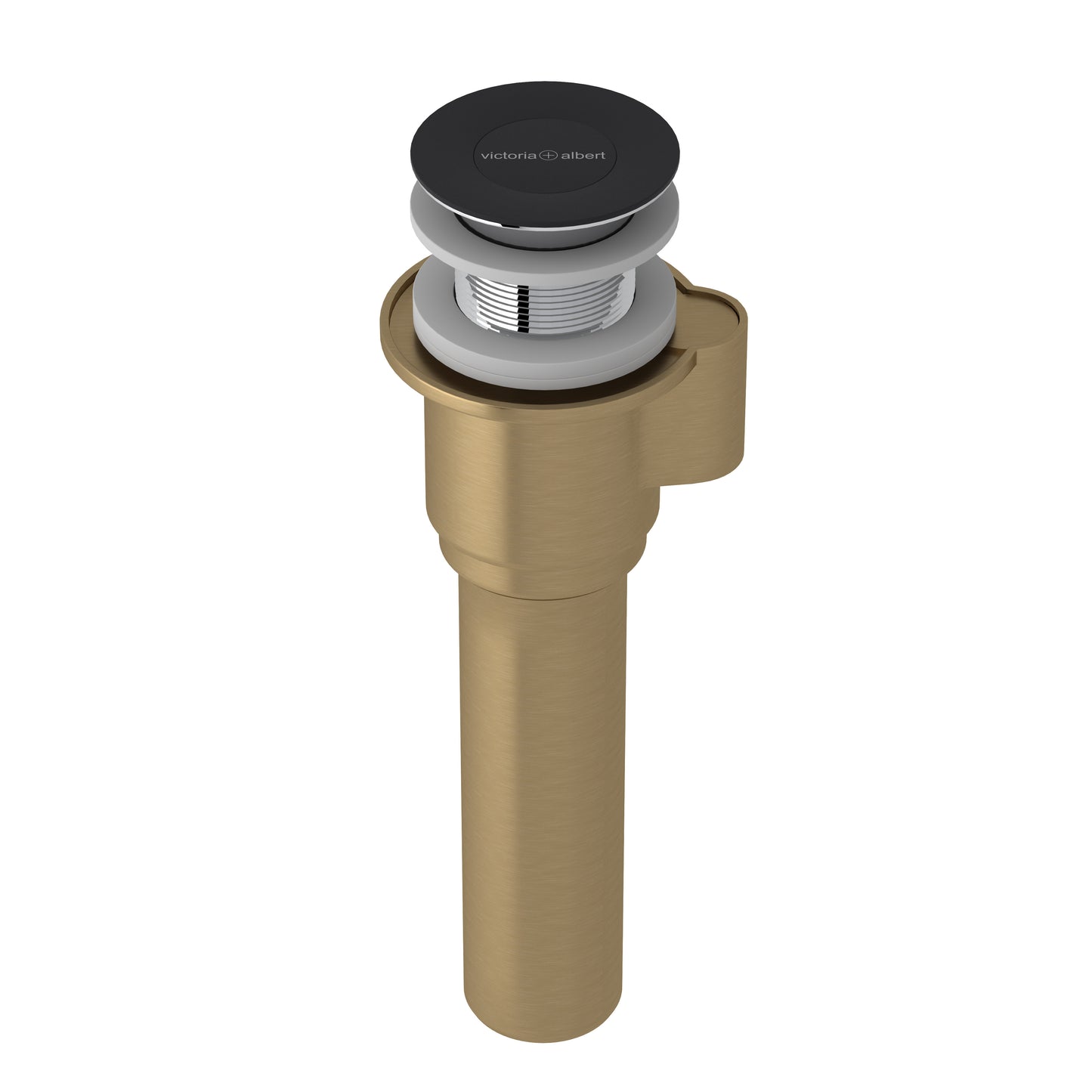 Victoria + Albert K-40E IntelliDrain Push Drain for Victoria + Albert Bathtubs Without an Overflow Hole