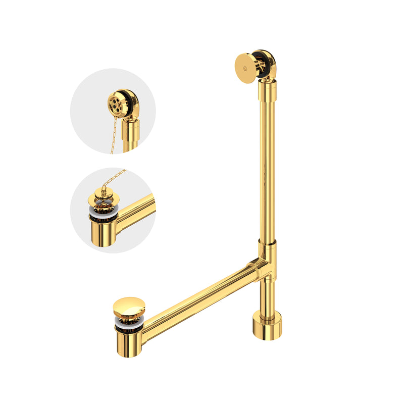 Victoria + Albert K-50 Freestanding Victoria + Albert Bathtub Drain For Above-Floor Installation Box