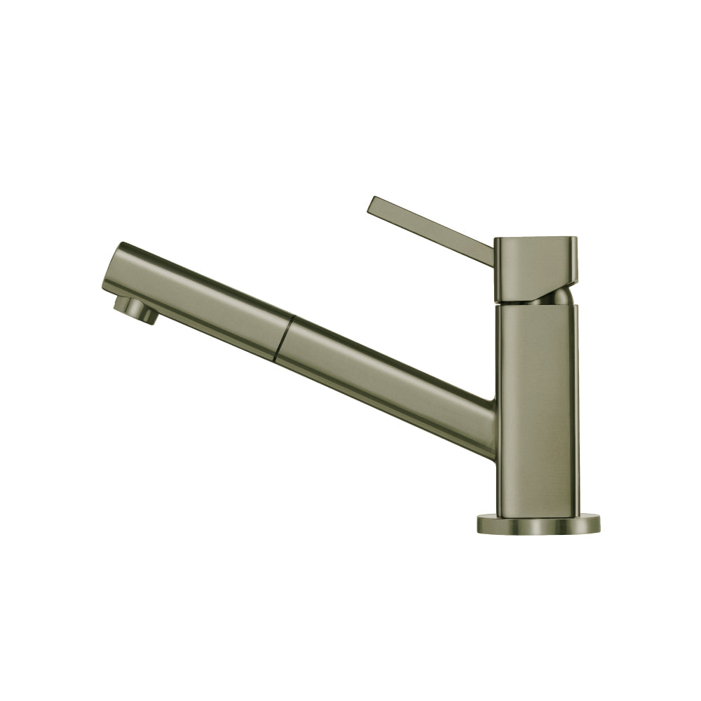 Flusso K.1000 Smallie - Stainless Steel Kitchen Faucet With Pull Out
