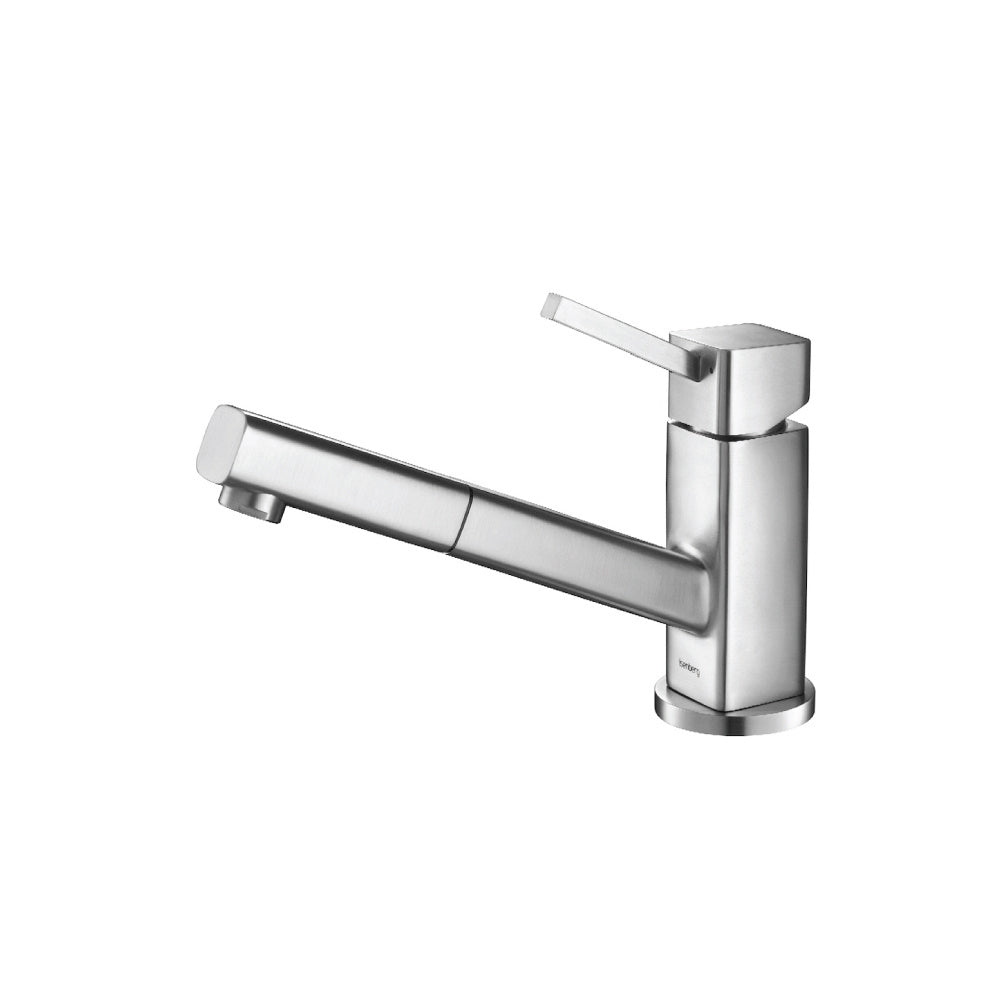 Flusso K.1000 Smallie - Stainless Steel Kitchen Faucet With Pull Out